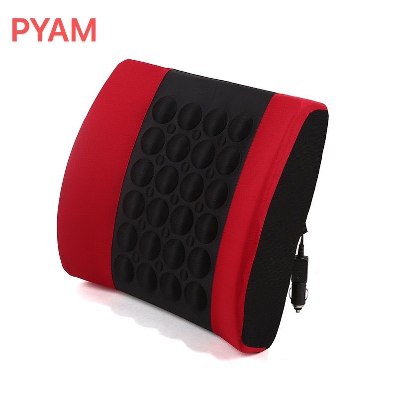 Alat Pijat PYAM Untuk Kursi Mobil Pijat Listrik Spons Lembut Bantal Penopang Pinggang / Blesss
