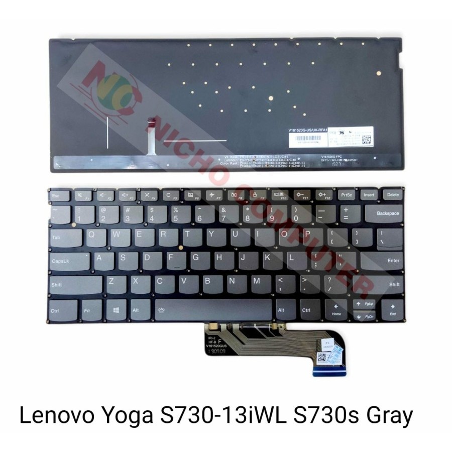 KEYBOARD LENOVO YOGA 730-13iWL S730S BACKLITEss