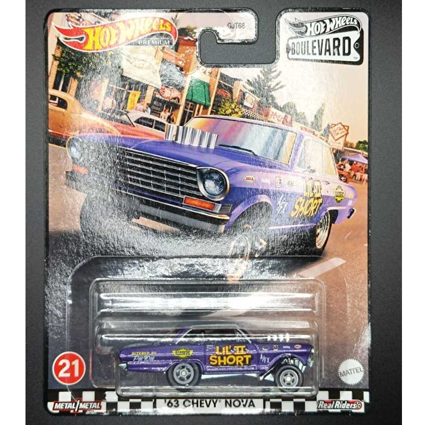 HOTWHEELS PREMIUM 63 CHEVY NOVA