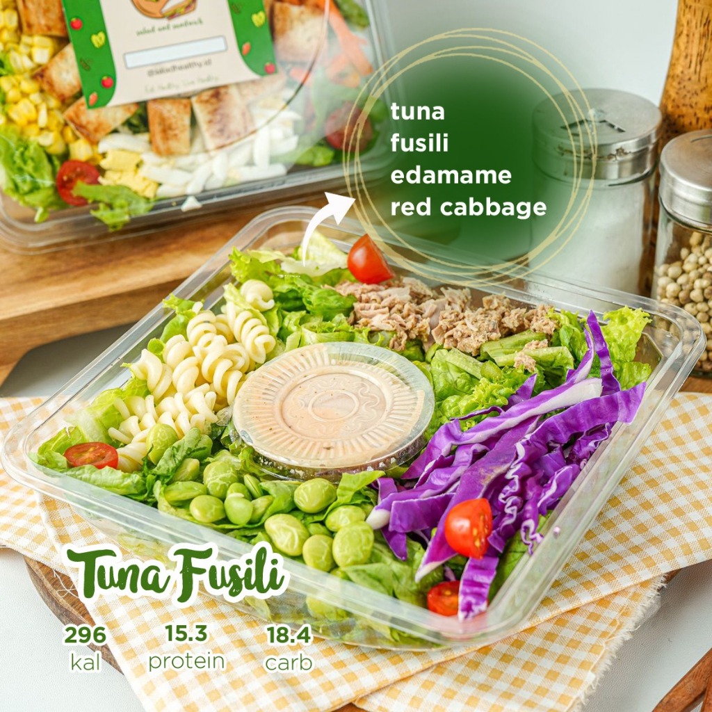 

Tuna Fusili Salad by Salad Healthy