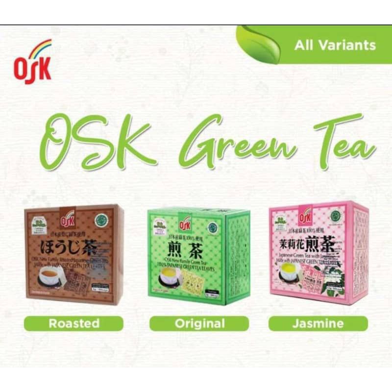 

Osk Japannesse Green Tea 50 pcs Exp 03/2025