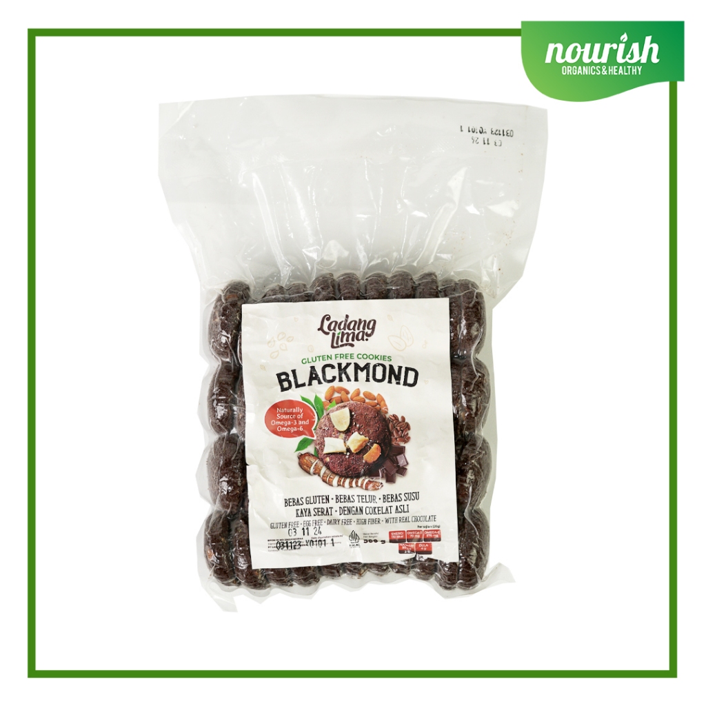 

Ladang Lima Blackmond / Healthy Food Snack / Cookies Gluten Free 500g-Jakut