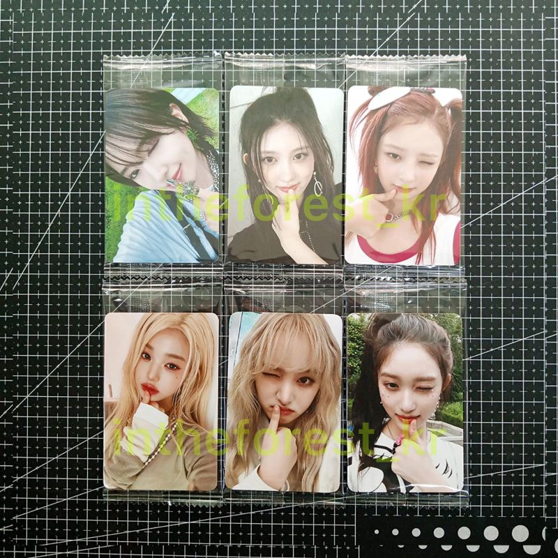 PC/PHOTOCARD IVE I'VE MINE BADDIE POB BENEFIT KTOWN4U (YUJIN GAEUL REI WONYOUNG LIZ LEESEO)