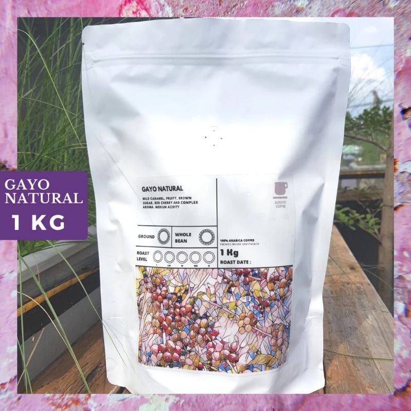 

Kopi Arabika Aceh Gayo Natural Process | Medium Roast |