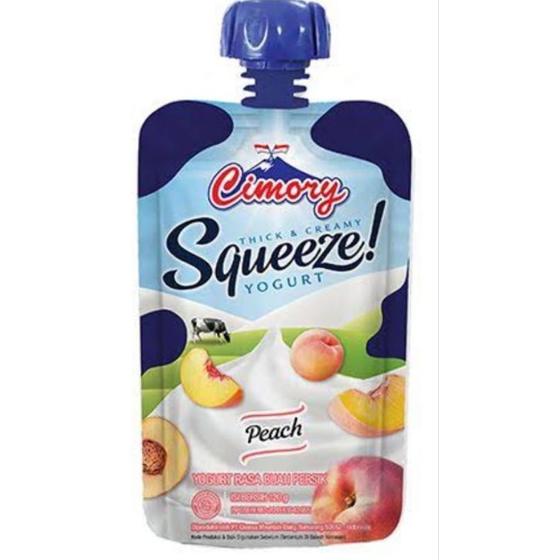 

Cimory Squeeze Peach