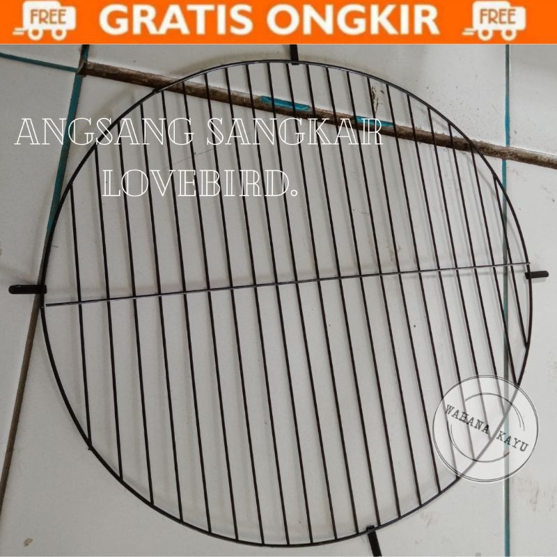 Angsang sangkar kapsul Lovebird/ancak besi sangkar kapsul