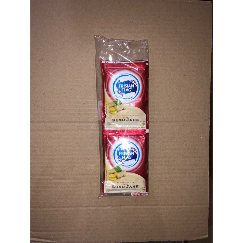 Frisian Flag Bendera Susu Jahe Renteng 6x40gr