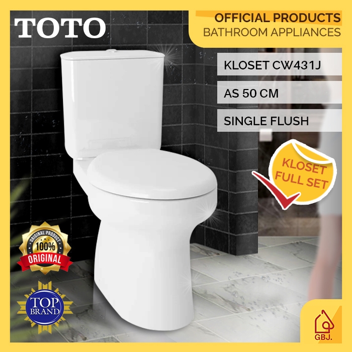 KLOSET DUDUK TOTO CW431J / CW431 SW431JP / KLOSET DUDUK ORIGINAL TOTO