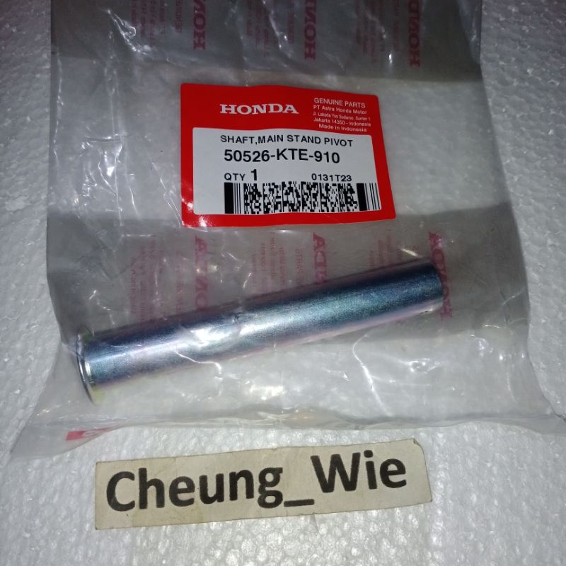 50526KTE910 As Cagak dua standar tengah Honda Verza/Megapro 150 monoshok ori AHM 1bh