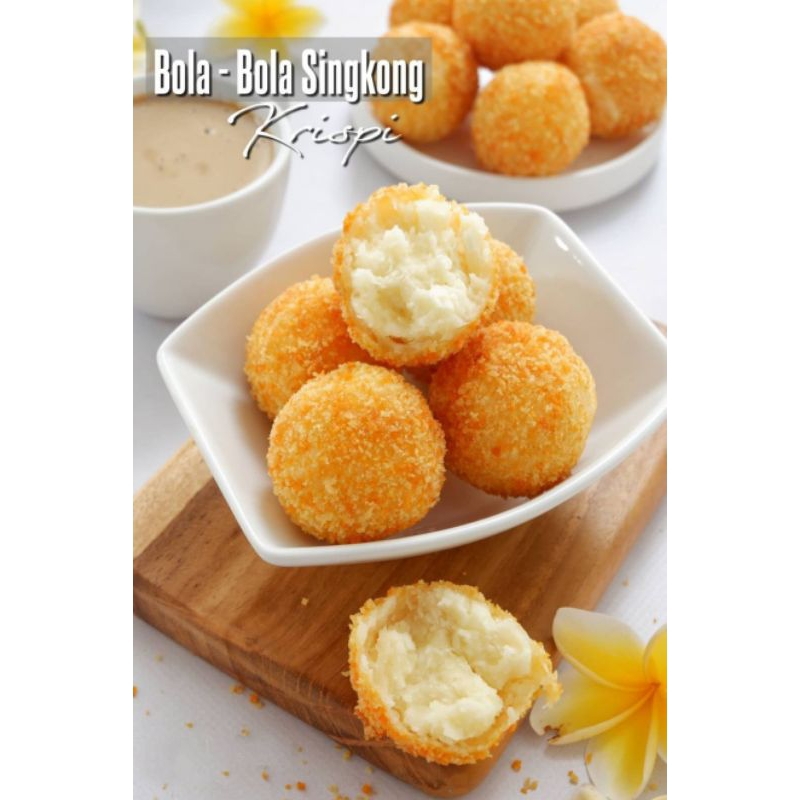 

Bola-Bola Singkong Keju Crispy Manis Enak Termurah