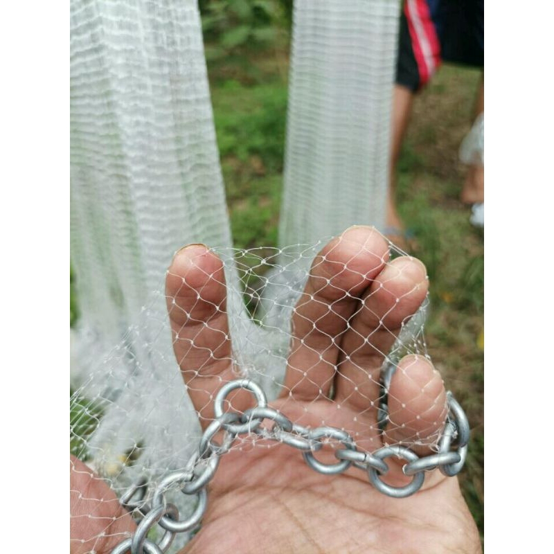 jaring ikan wader,lunjar,udang,,1/2inchi panjang 2,5meter