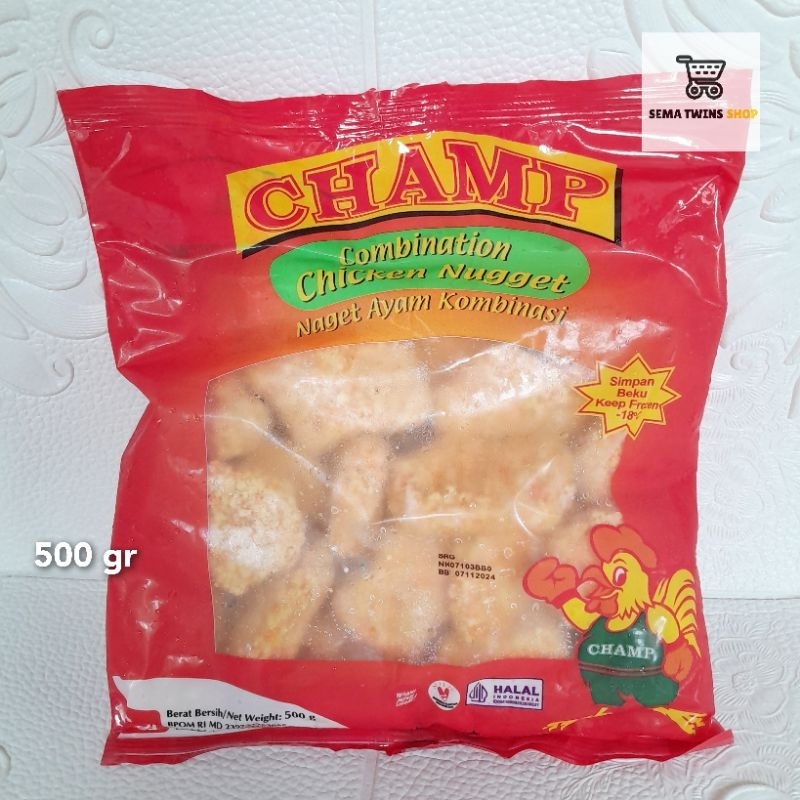 

Champ Chicken Nugget Ayam 450gr