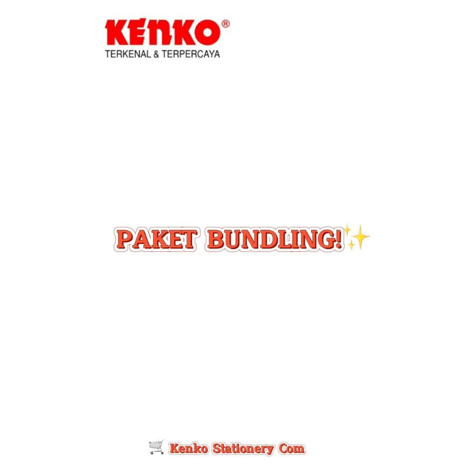 

KENKO PAKET BUNDLING! BINDER NOTE A5-BNPP + LOOSE LEAF A5