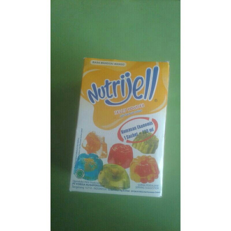 

Nutrijell Rasa Mangga 1Kotak 10g (12 Sachets @0,35oz)