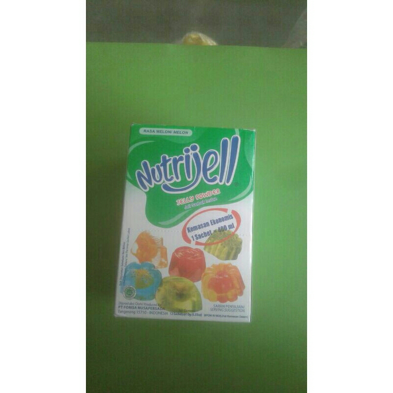 

Nutrijell Rasa Melon 1Kotak 10g (12 Sachets @0,35oz)