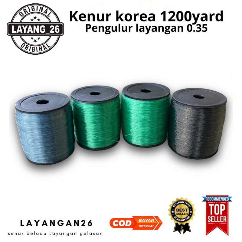 KENUR KOREA 1200yard pengulur layangan GROSIR LAYANGAN26