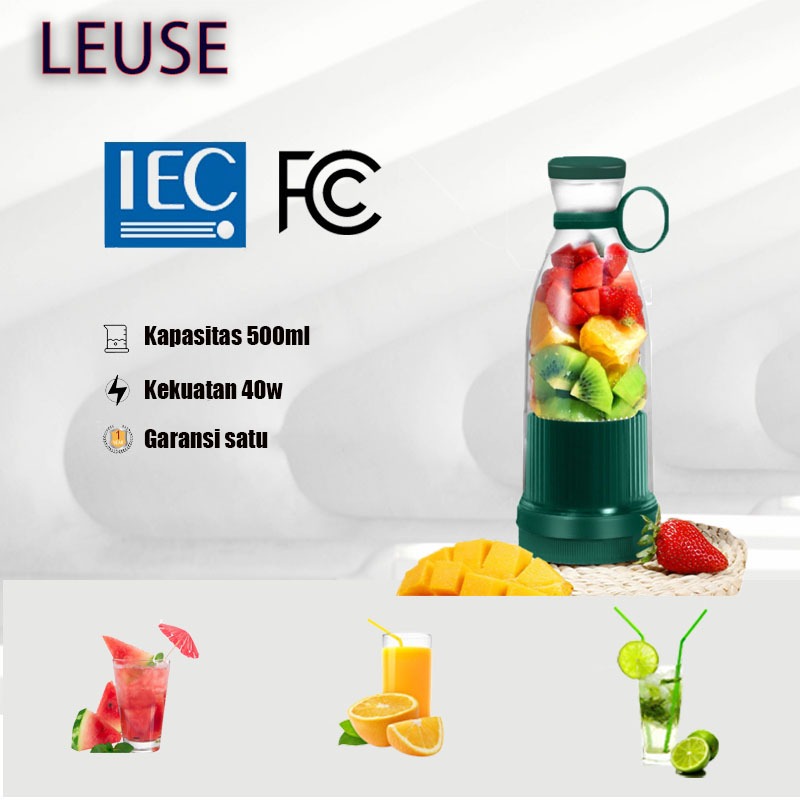 LEUSE Surabaya Blender Portable / Juicer Usb 500ml