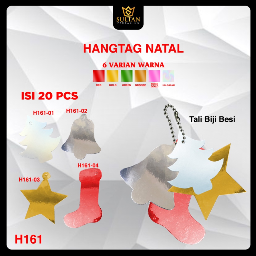 

Hangtag Natal - Tag Aksesoris - Hangtag Merry Christmass - H161