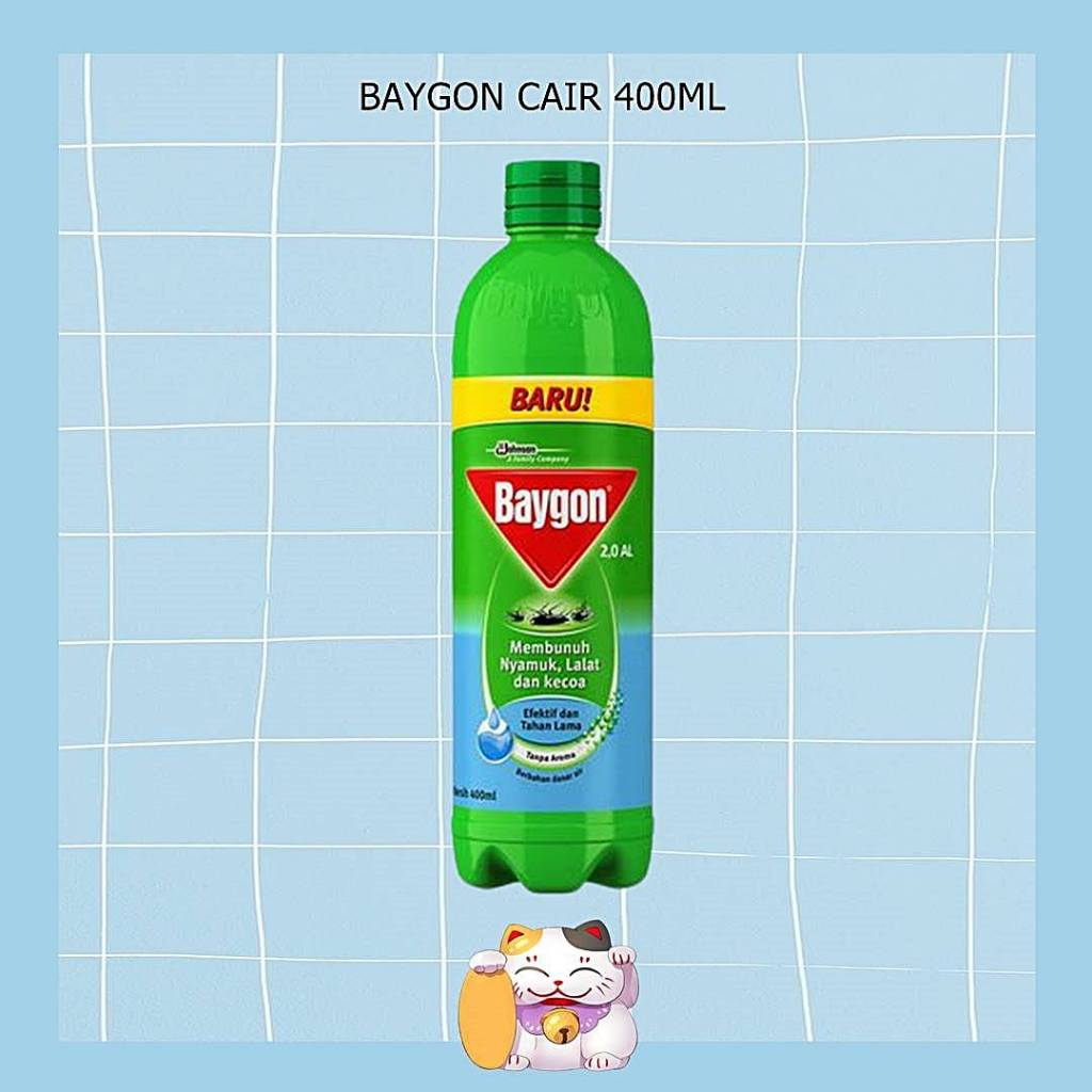 Baygon Cair Isi Ulang 400ml / Baygon Refill Anti Nyamuk