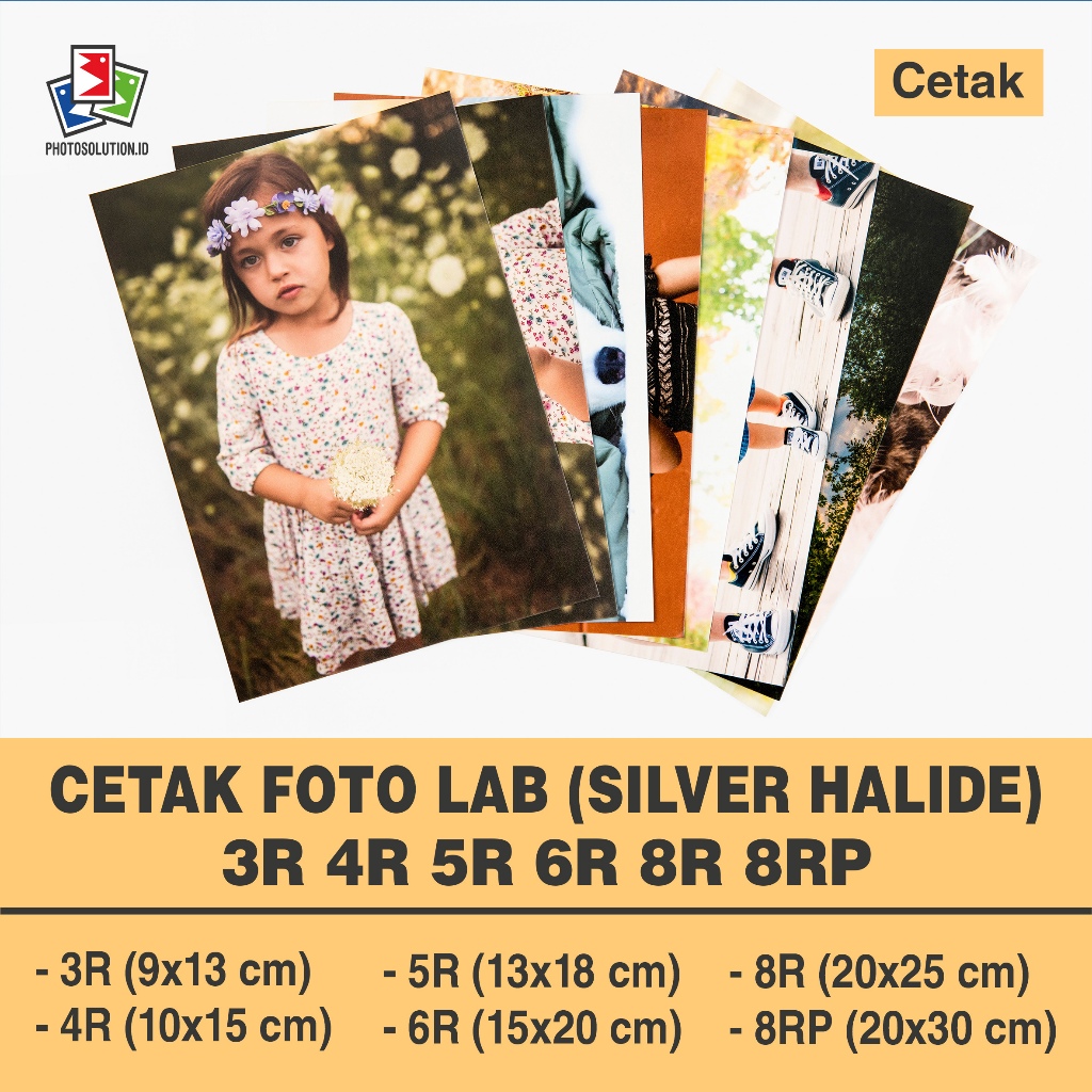Cetak 3R 4R 5R 6R 8R 8RP Foto Lab - Silver Halide Photo Print