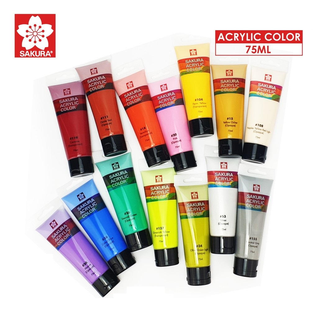 

Cat Akrilik Sakura 75ml Acrylic Color Paint