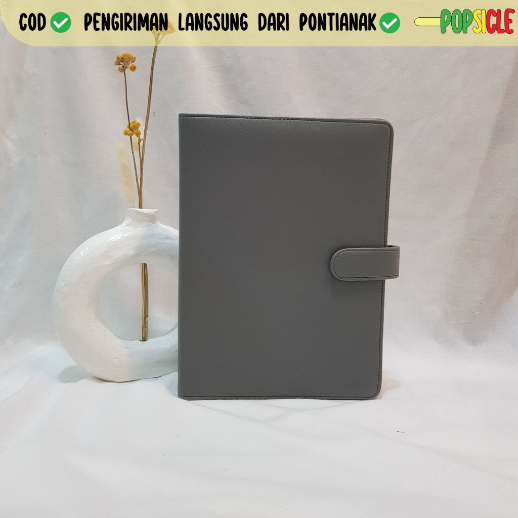 

Cover Binder Flashee Aesthetic B5 26 Ring Abu Abu Agenda Polos B5 26 Ring Organizer Berkualitas Termurah