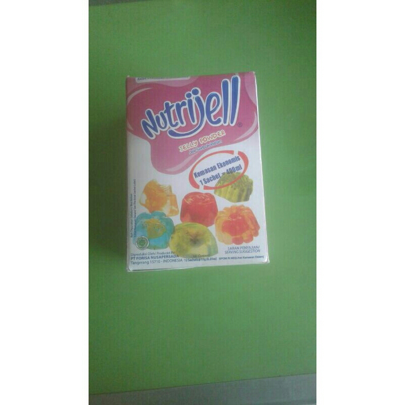 

Nutrijell Rasa Strawberry 1Kotak 10g (12 Sachets @0,35oz)