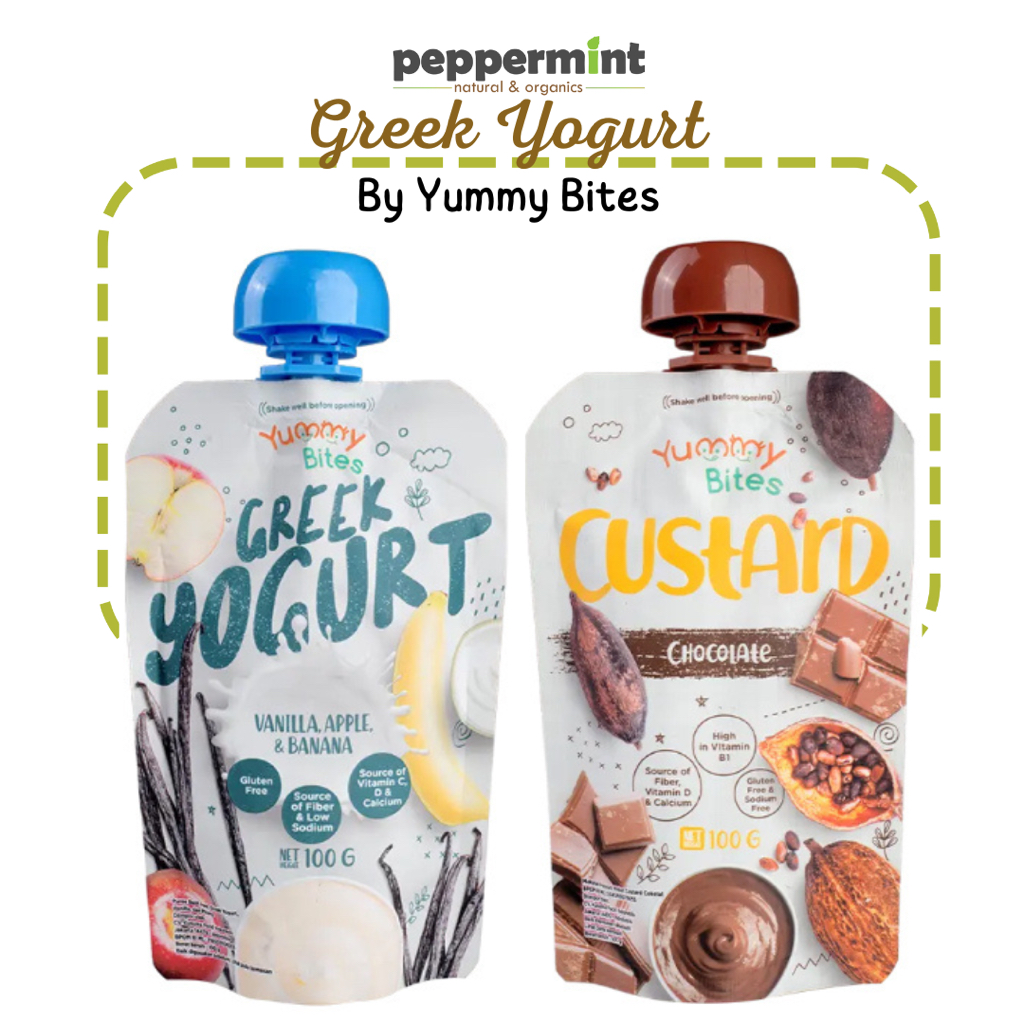 

Yummy Bites Greek Yogurt (100 gr) / MPASI Bayi