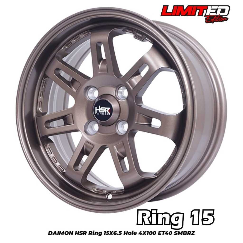 Velg mobil ring 15 Hsr Daimon velg mobil mobilio,Ignis,Calya,Sigra