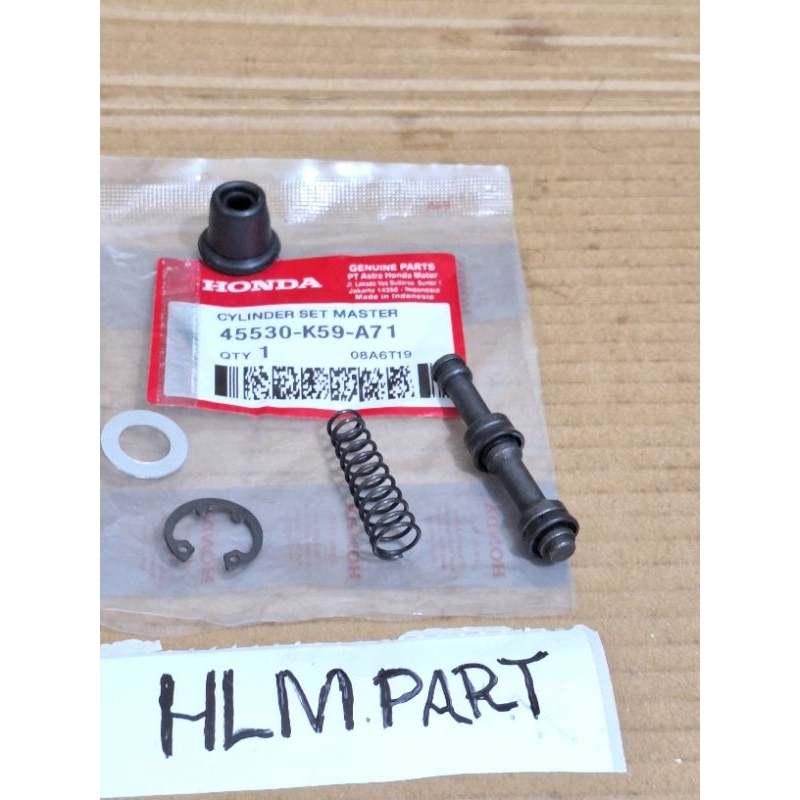 Seal master rem depan K59 honda Vario 125 fi old 150