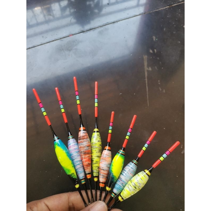 pelampung/kambangan pancing anti badai lilit benang