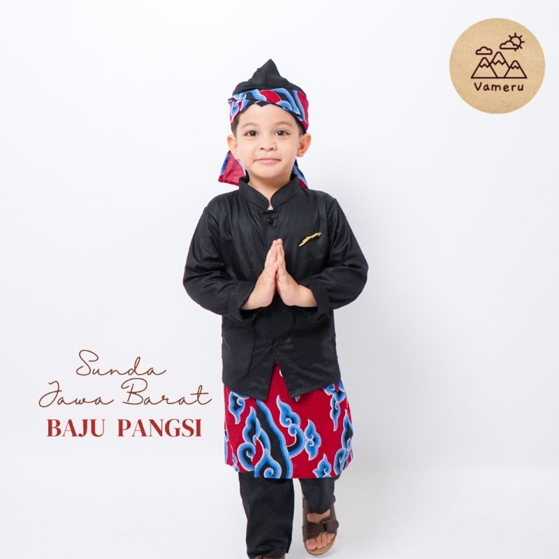 VAMERU - PANGSI ANAK PAKAIAN ADAT SUNDA JAWA BARAT