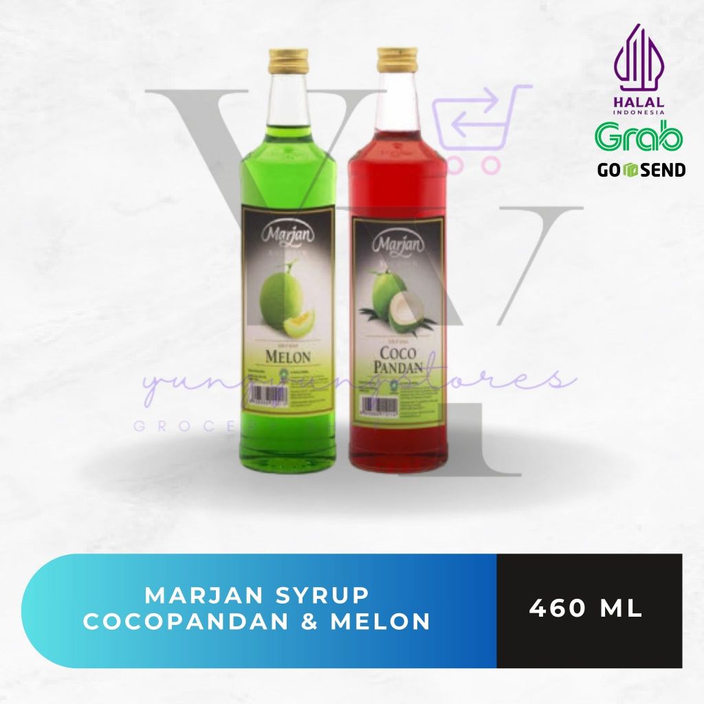 

Sirup Marjan Boudoin Cocopandan & Melon 460 ml