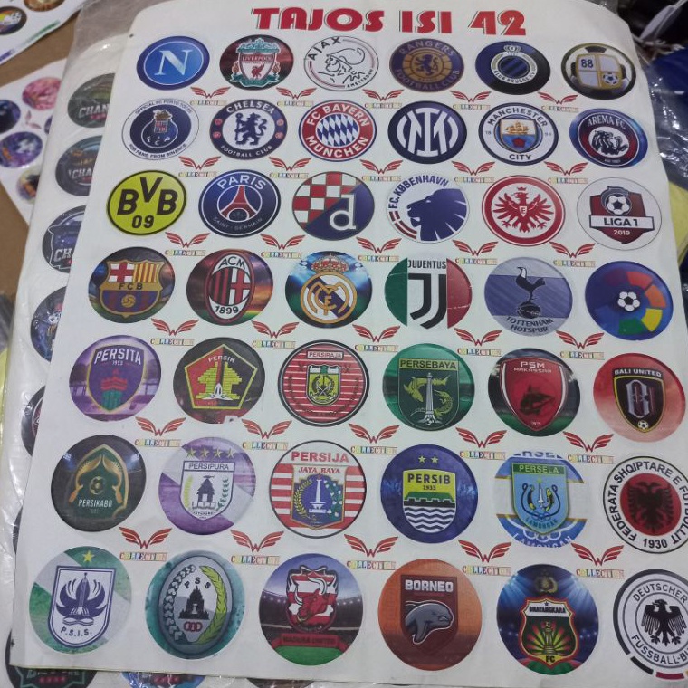 ⚡BEST SELLER⚡ Tajos Besi Tebal 1 Lembar Isi 40 Pcs/Mainan Tajos Besi Tebal Berkarakter /Mainan Tajos