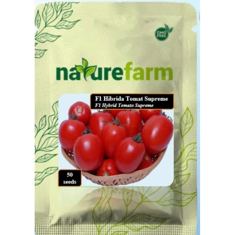benih bibit tomat super F1 hybrida Tomat Supreme F1 Hybrid Tomato Supreme isi 50 butir