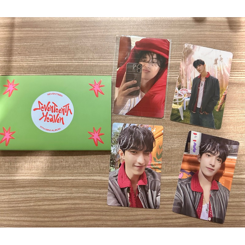 Ready Stock - Seventeen Heaven Weverse Album Unsealed Photocard Youtube Gift Mingyu Pc Dk Set