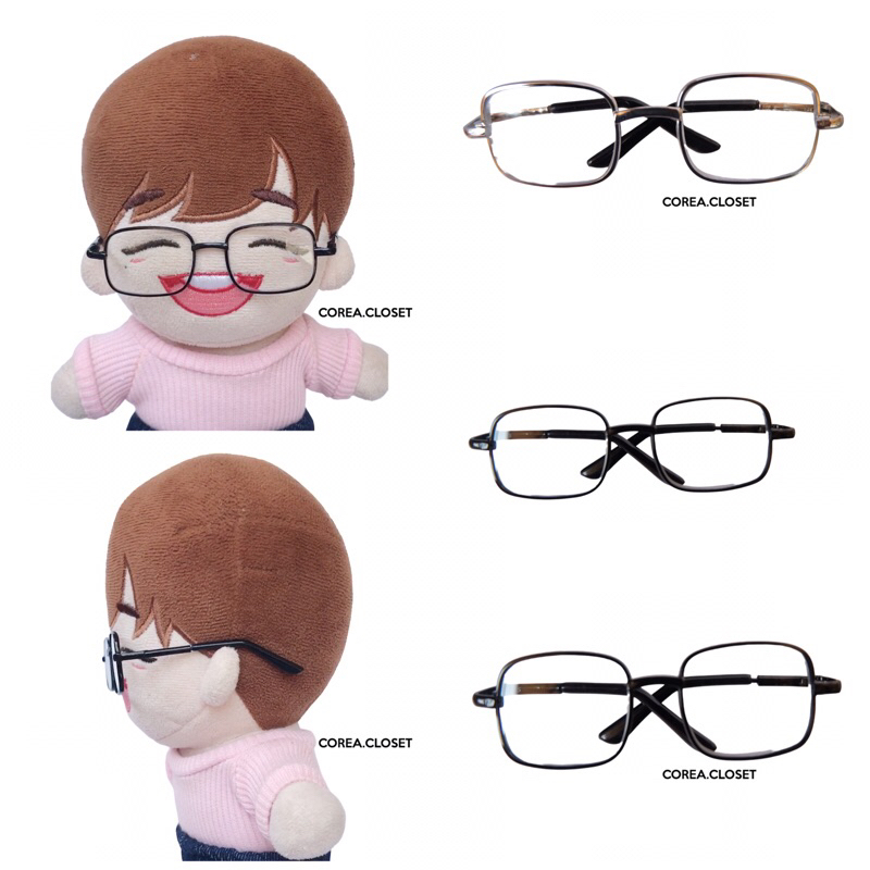 PRE ORDER  20cm Kpop doll - Jaemin jeno Sunghoon Enhypen Formal old glasses kacamata (Free Dus Kacam