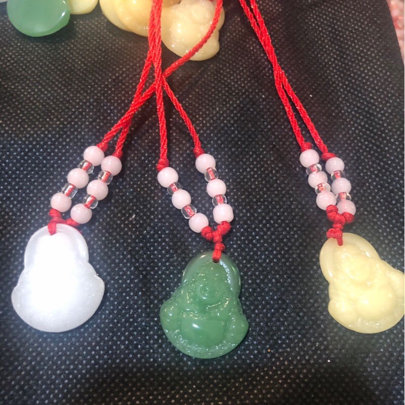 Kalung Giok Budha maitreya