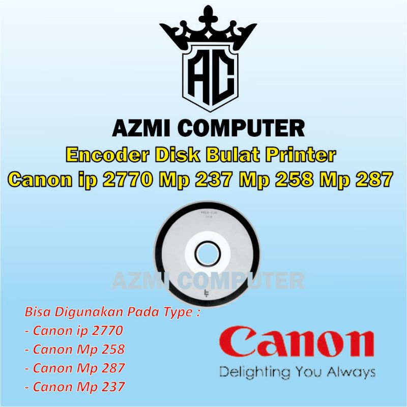 Encoder Disk Bulat Printer Canon MP 287 IP 2770
