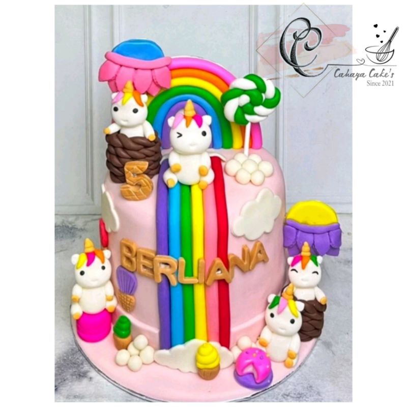 

Unicorn Cake / Kue Ulang Tahun Unicorn / Kue Ultah Kuda Ponny