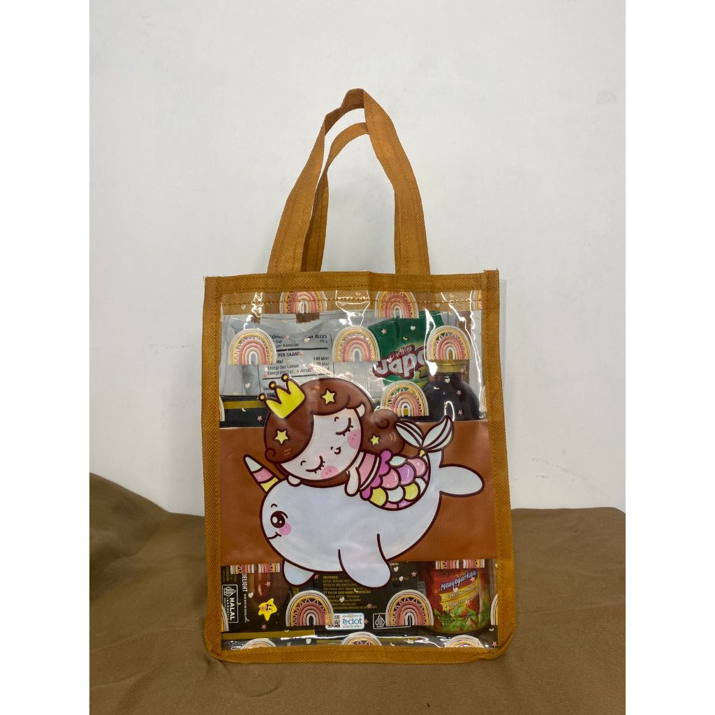 

Ready Stock Tas Mika Karakter Mermaid Potrait