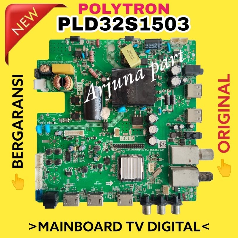 MAINBOARD TV POLYTRON DIGITAL PLD32S153 / MB TV Polytron PLD32TS1503 / MB Polytron PLD32TS1503 / MB 
