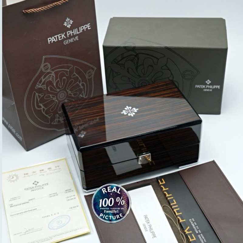 Kotak Jam Tangan Patek Philippe Original Termewah Include