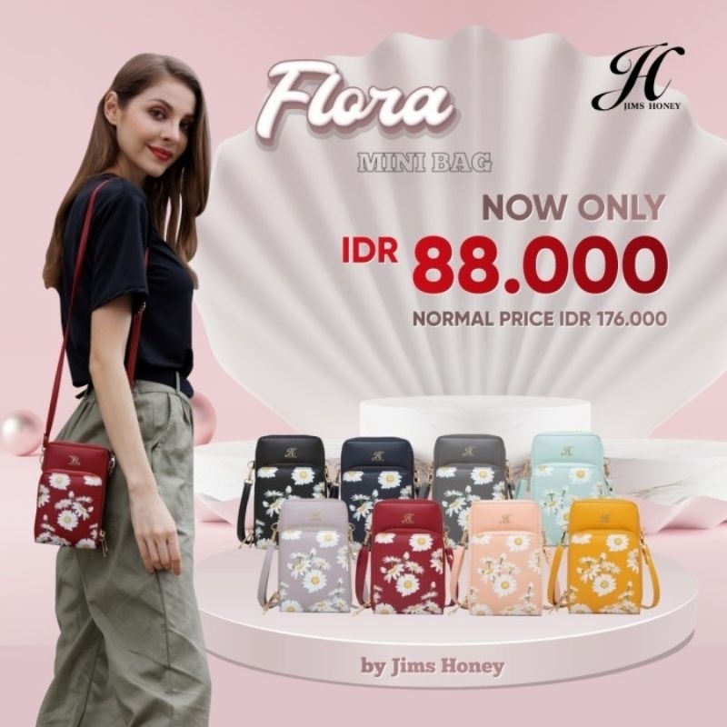 Jims Honey Flora Minibag Tas Selempang Wanita