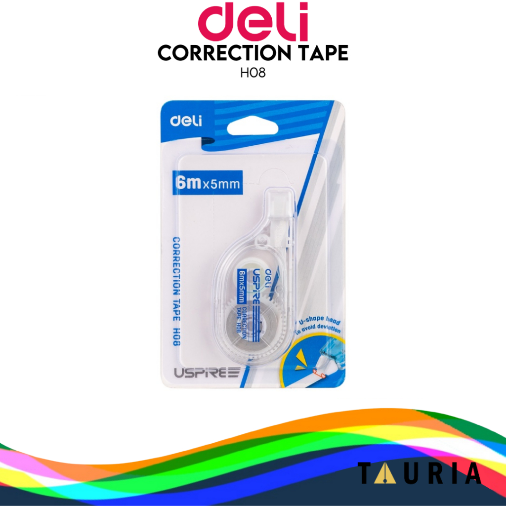 

CORRECTION TAPE TIPEX TIP X KERTAS DELI H08