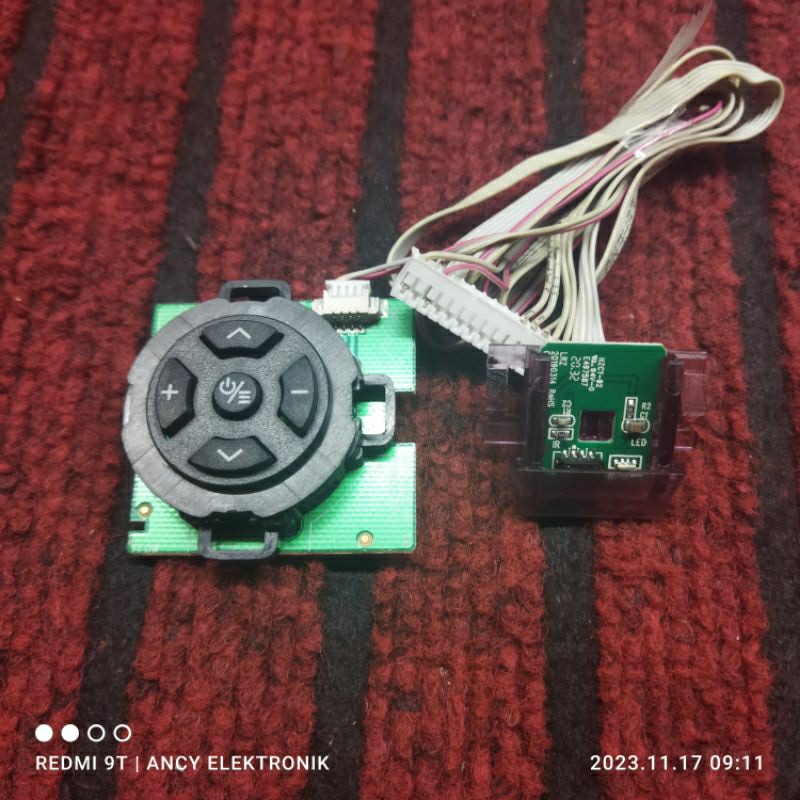 SENSOR TOMBOL TV POLYTRON PLD 40B8951 - PLD40B8951