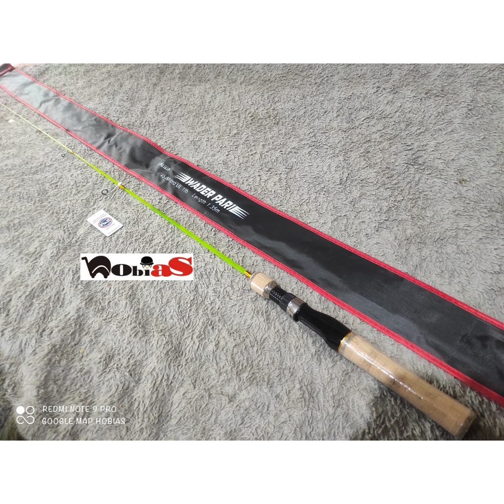 Joran Pancing Casting Oregon Wader pari / one piace / Joran lentur 135
