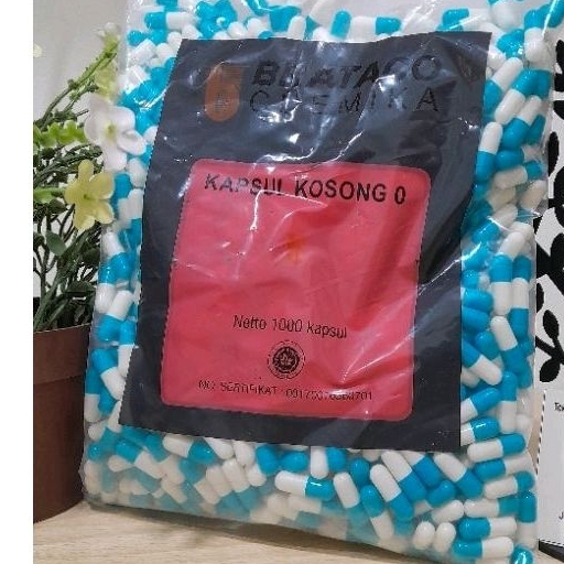 Cangkang Kapsul Kosong 0 BRATACO CHEMIKA