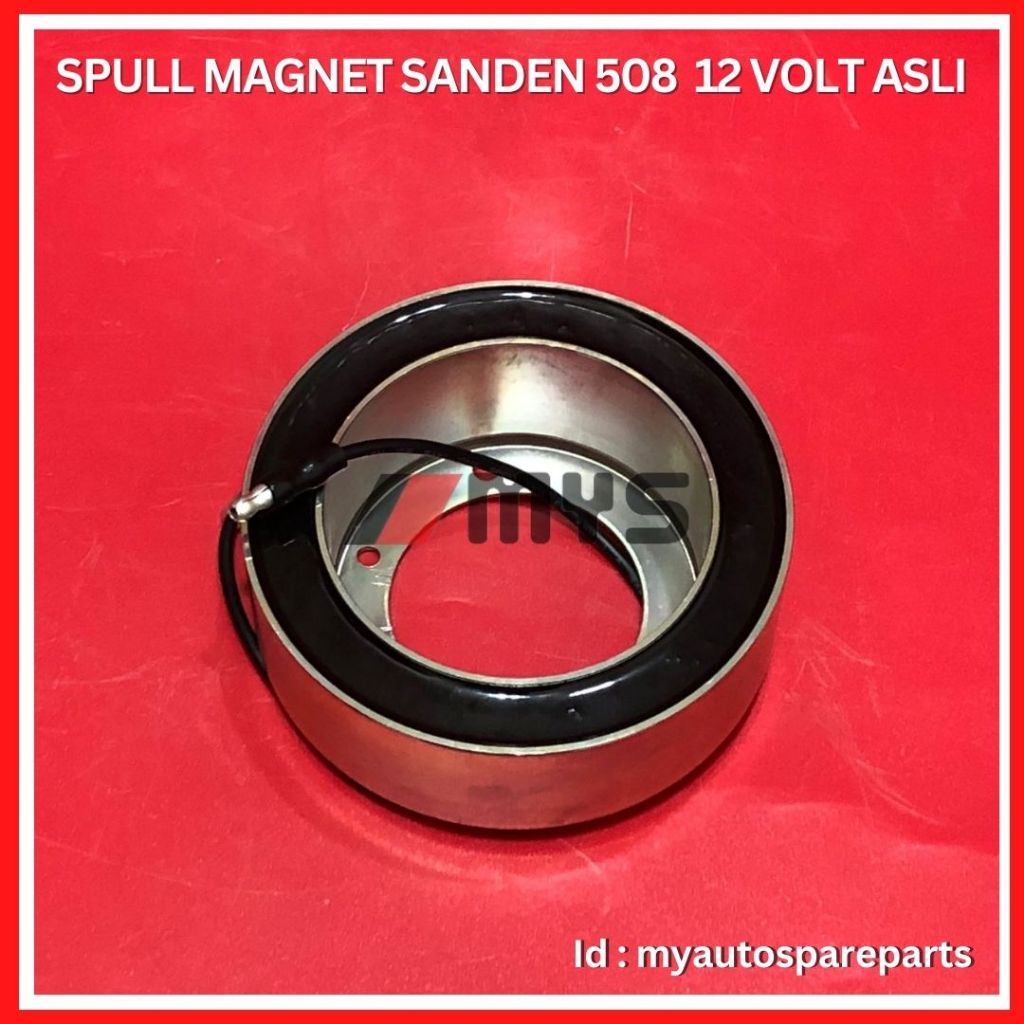 SPULL MAGNET AC Mobil SANDEN 508 SD508 12 Volt ASLI