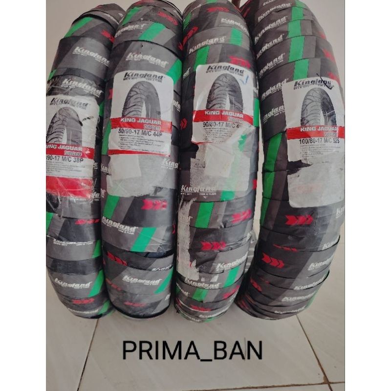 BAN MOTOR 70/90-17, 80/90-17,  90/80-17, 100/80-17 KINGLAND KING JAGUAR ORI SNI